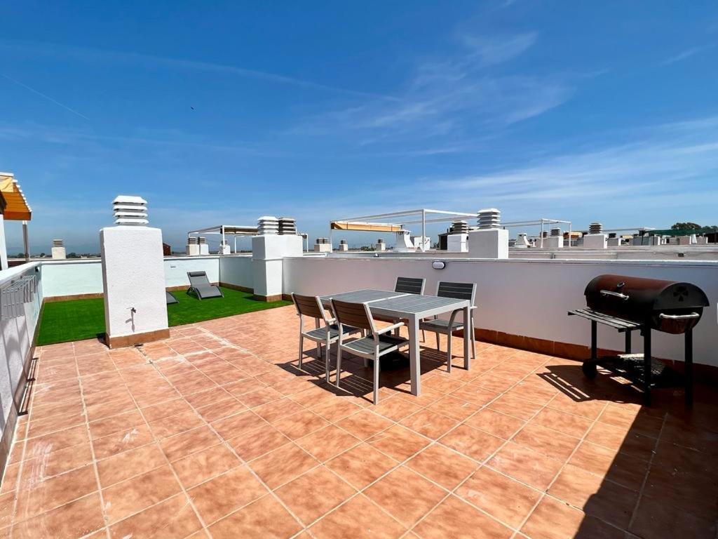 شقة Vistas Al Mar Playa Eucaliptus, Con Solarium Privado L'Eucaliptus المظهر الخارجي الصورة