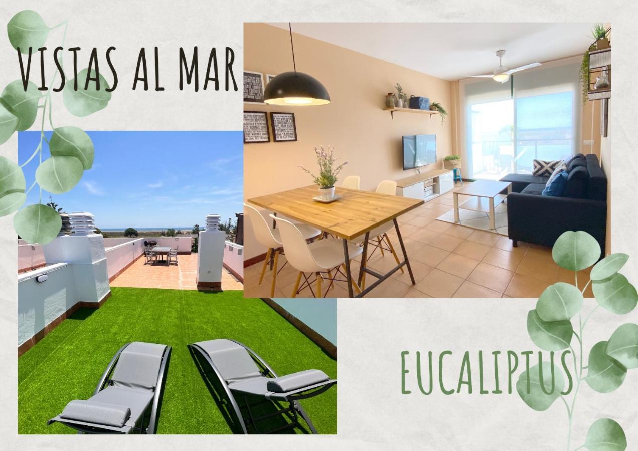 شقة Vistas Al Mar Playa Eucaliptus, Con Solarium Privado L'Eucaliptus المظهر الخارجي الصورة